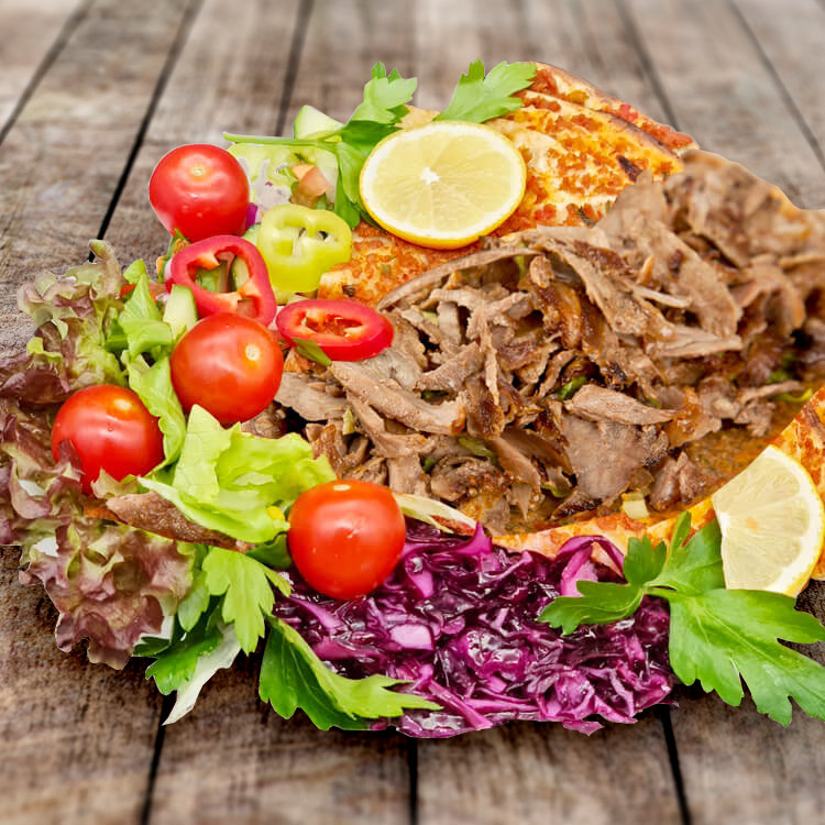 Türkische Pizza (Lahmacun)